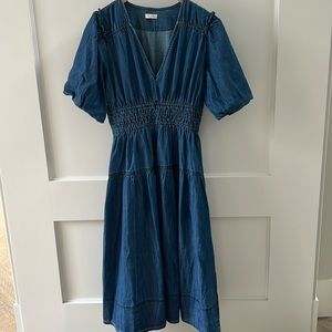 NWOT Anthropologie Pilcro denim dress in size medium.